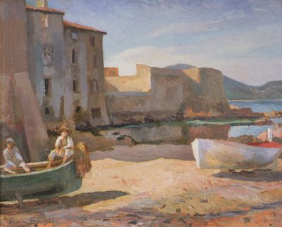Le Petit Port, St Tropez, 1922 by Roger Eliot Fry